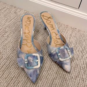 Sam Edelman buckle mule pump
